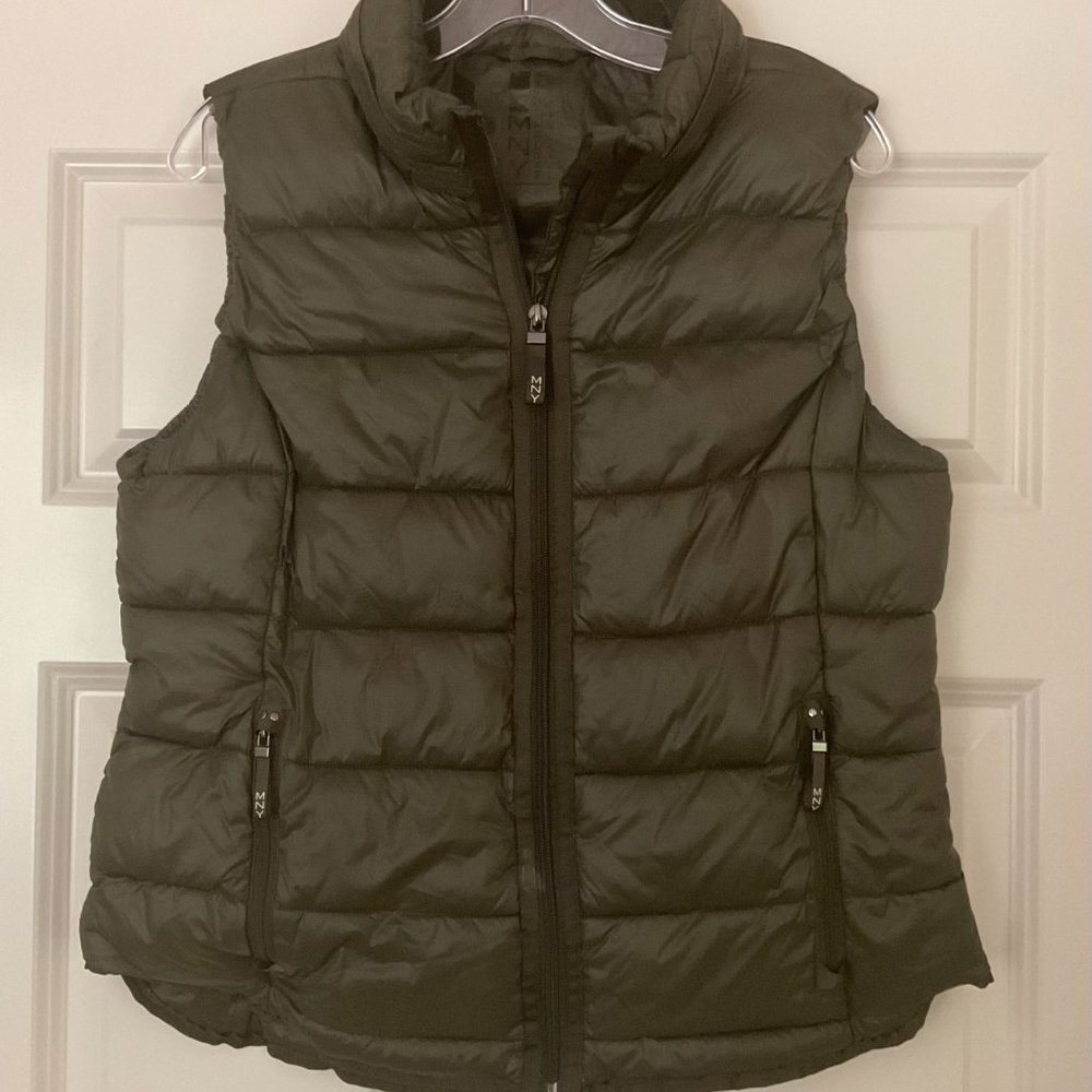 Marc New York Olive Puffer Vest